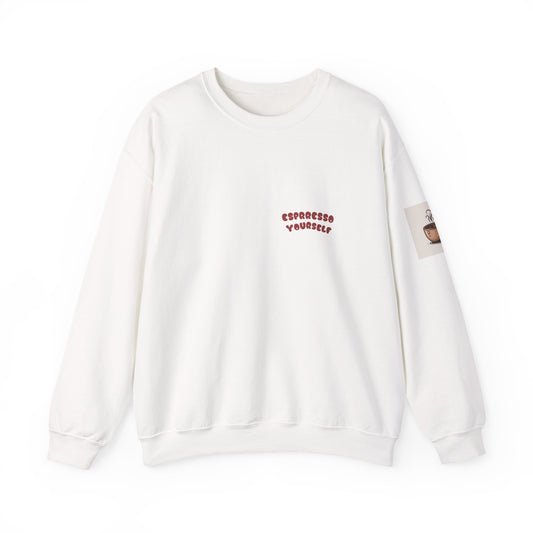 Copy of Cozy Coffee Sweatshirt: Espresso Yourself, Relaxed Fit, Perfect Gift for Coffee Lovers, Casual Loungewear, Fall Fashion