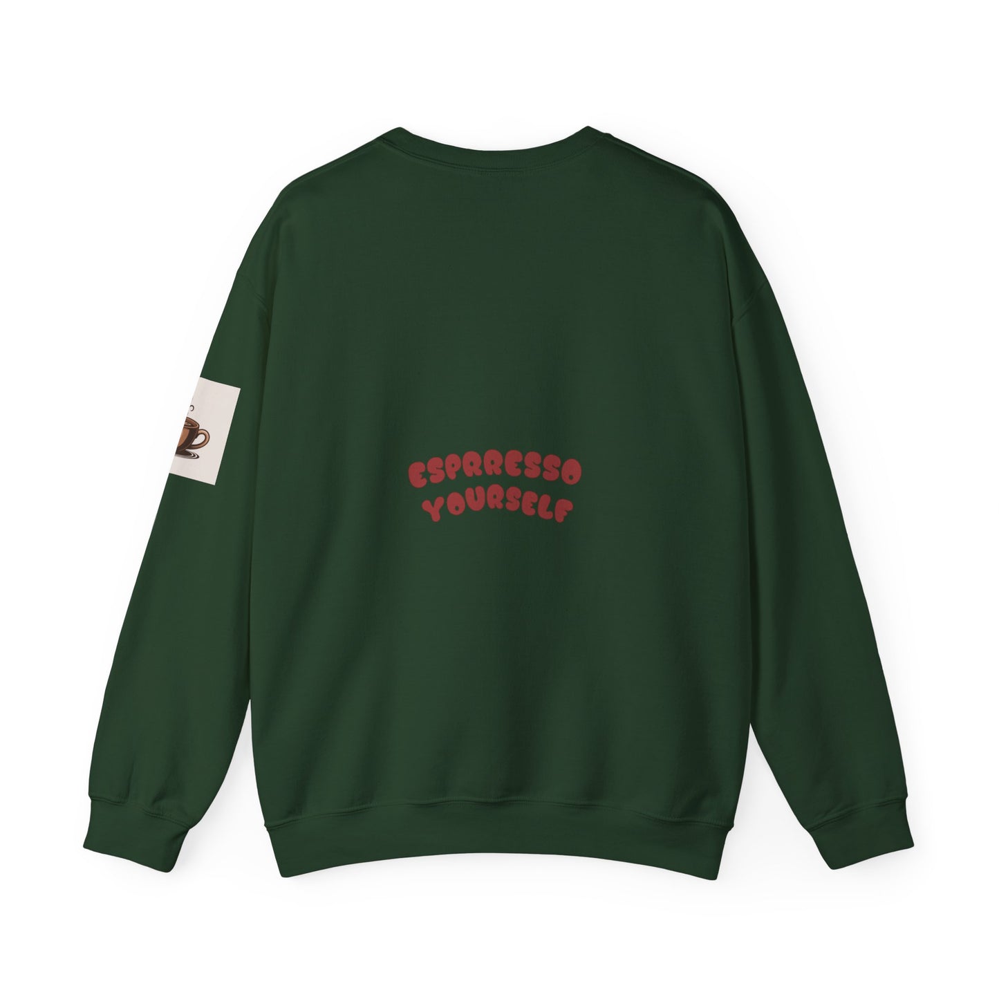 Cozy Coffee Sweatshirt: Espresso Yourself, Relaxed Fit, Perfect Gift for Coffee Lovers, Casual Loungewear, Fall Fashion