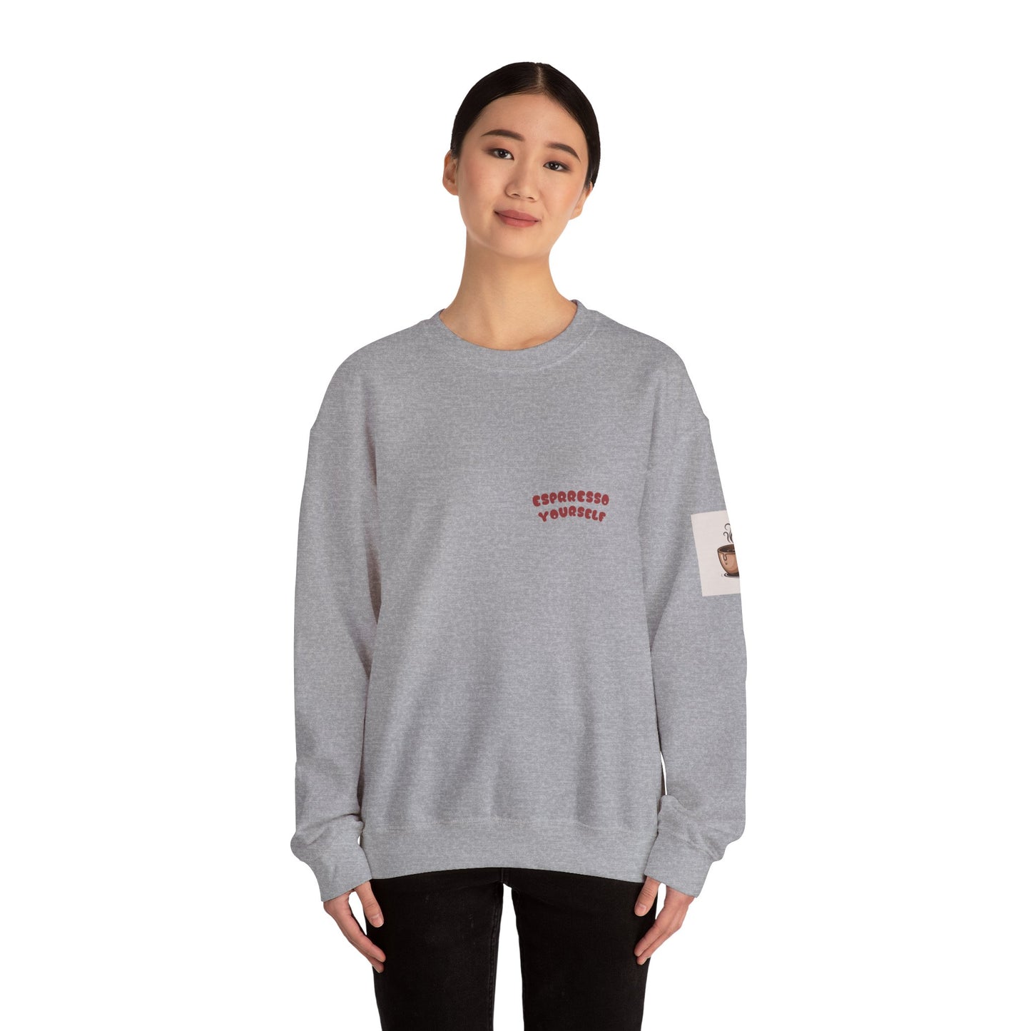 Copy of Cozy Coffee Sweatshirt: Espresso Yourself, Relaxed Fit, Perfect Gift for Coffee Lovers, Casual Loungewear, Fall Fashion
