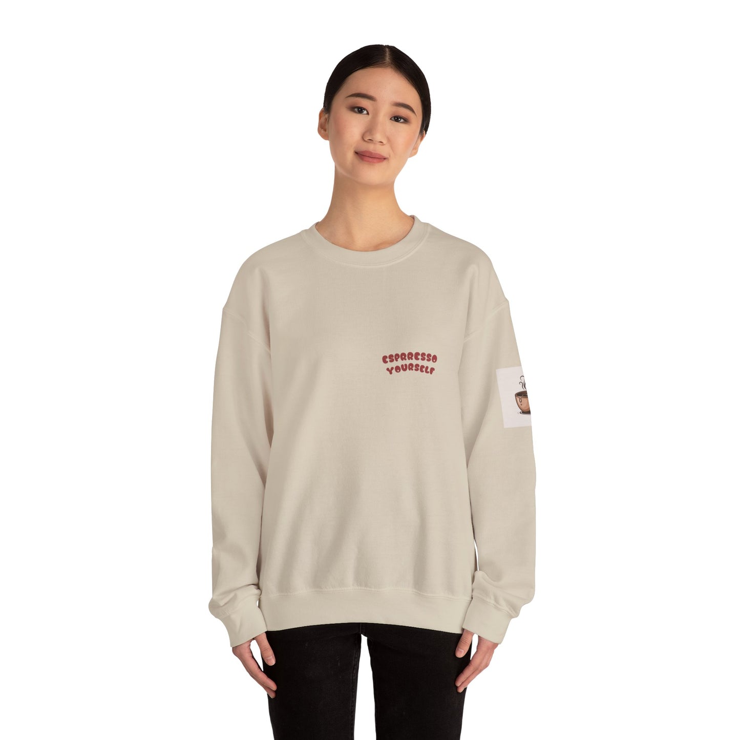 Copy of Cozy Coffee Sweatshirt: Espresso Yourself, Relaxed Fit, Perfect Gift for Coffee Lovers, Casual Loungewear, Fall Fashion