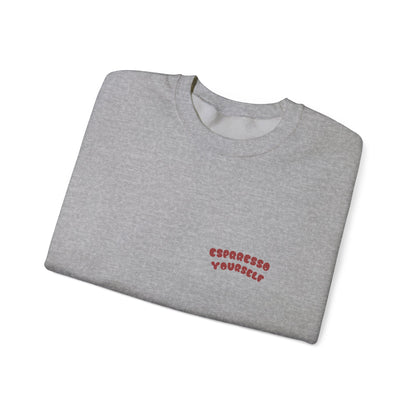 Copy of Cozy Coffee Sweatshirt: Espresso Yourself, Relaxed Fit, Perfect Gift for Coffee Lovers, Casual Loungewear, Fall Fashion