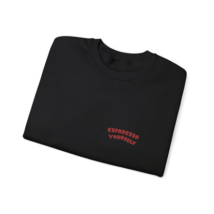 Copy of Cozy Coffee Sweatshirt: Espresso Yourself, Relaxed Fit, Perfect Gift for Coffee Lovers, Casual Loungewear, Fall Fashion
