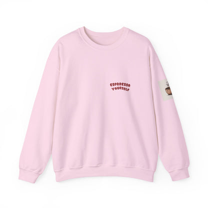 Copy of Cozy Coffee Sweatshirt: Espresso Yourself, Relaxed Fit, Perfect Gift for Coffee Lovers, Casual Loungewear, Fall Fashion