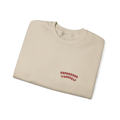 Copy of Cozy Coffee Sweatshirt: Espresso Yourself, Relaxed Fit, Perfect Gift for Coffee Lovers, Casual Loungewear, Fall Fashion