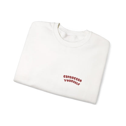 Copy of Cozy Coffee Sweatshirt: Espresso Yourself, Relaxed Fit, Perfect Gift for Coffee Lovers, Casual Loungewear, Fall Fashion