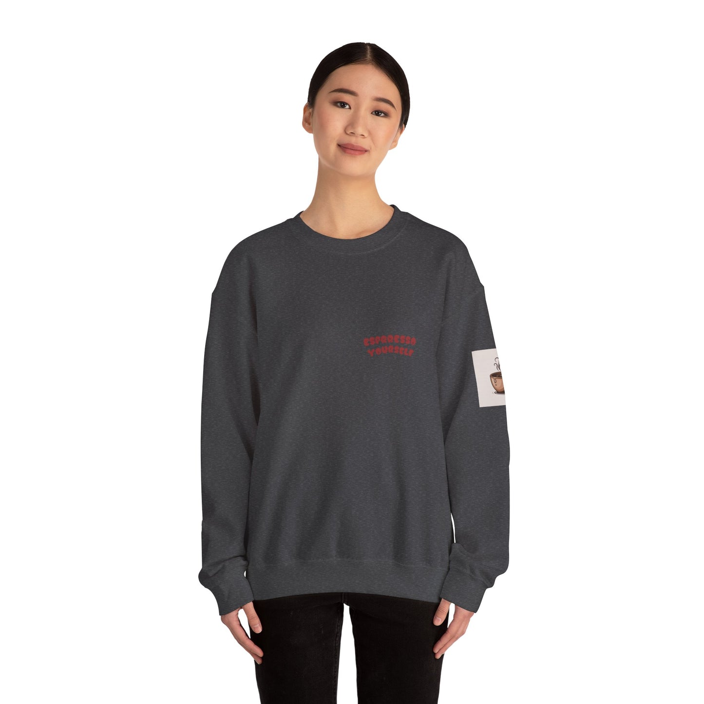 Copy of Cozy Coffee Sweatshirt: Espresso Yourself, Relaxed Fit, Perfect Gift for Coffee Lovers, Casual Loungewear, Fall Fashion