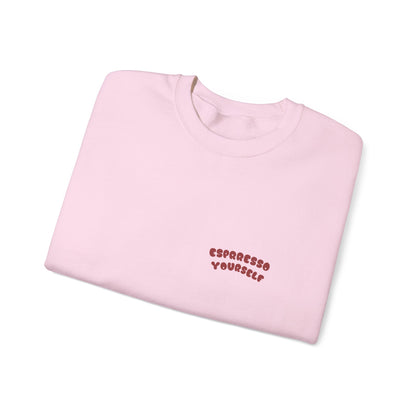 Copy of Cozy Coffee Sweatshirt: Espresso Yourself, Relaxed Fit, Perfect Gift for Coffee Lovers, Casual Loungewear, Fall Fashion